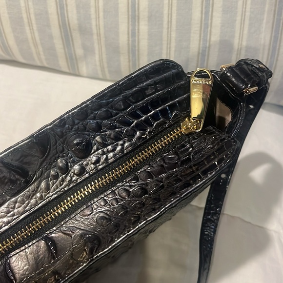 Brahmin Metallic Carrie Crossbody - Picture 9 of 11